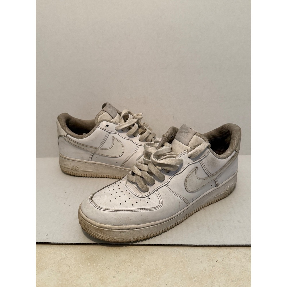 Nike Air Force 1 07 Low White Womens Sneakers DD8959-100 Size 10